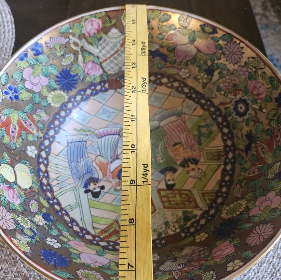 Nián qián zhì lóng Vintage Antique Chinese Porcelain Dish Bowl Older Piece - Picture 3 of 16